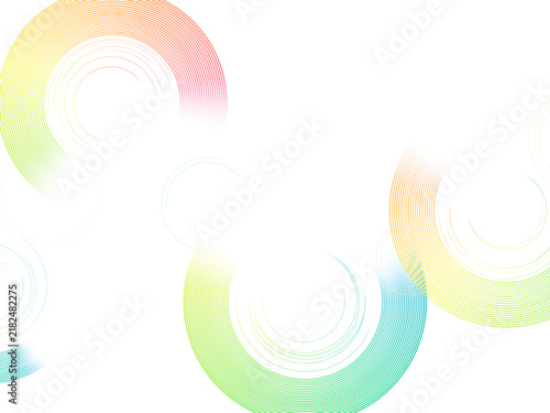 Modern Circle Chain Halftone Texture