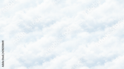 minimalist halftone dot pattern texture with subtle white and blue gradient