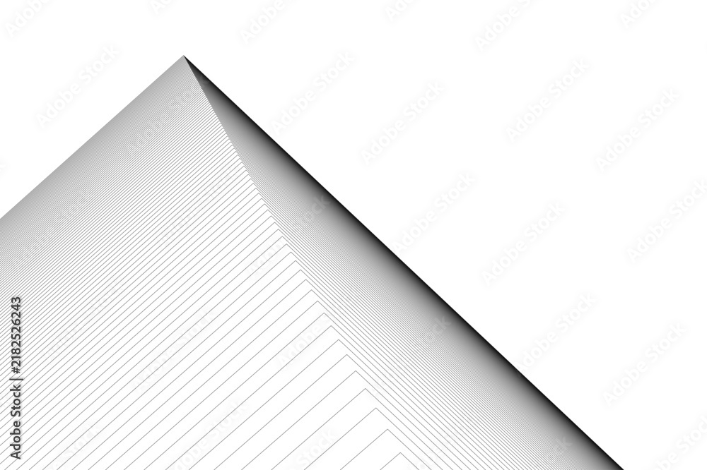Obraz premium Abstract architectural building 3d rendering