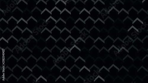 Diagonal zigzag armor plating pattern vector illustration of overlapping metal shingles.