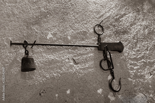 Fotografie Ancienne balance romaine