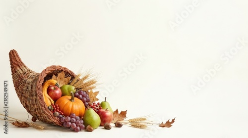 Autumn leaves border.Autumn leaf fall frame. Colorful maple leaves with watercolor background.Christmas or Thanksgiving turkey