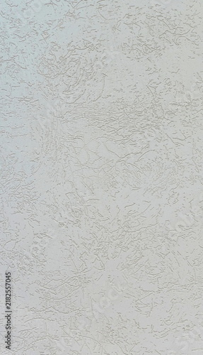 Фотография Minimal White Plaster Wall Texture Background