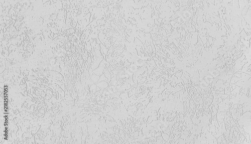 Obraz na plátně Minimal White Plaster Wall Texture Background