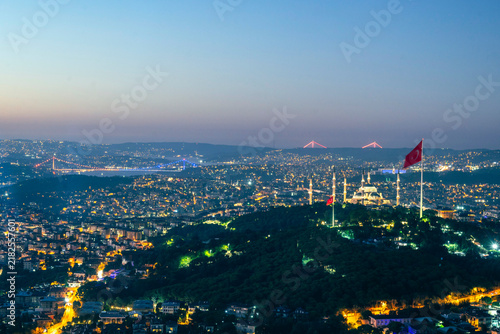 Great Camlica Mosque at Uskudar Istanbul