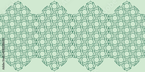 Abstract seamless traditional heritage wallpaper and background Saudi pattern design