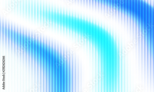 Abstract vertical blue light bar pattern background with glowing cyan center, creating a vibrant digital sound wave or equalizer effect, isolated on