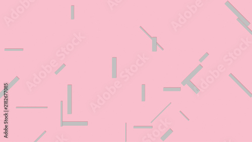 Dynamic layered wave lines abstract composition, modern graphic background

