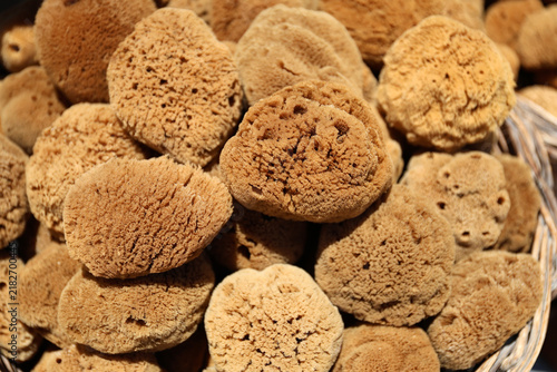 The Greek island of Symi is famous for the fishing and sale of sea sponges used in showers.