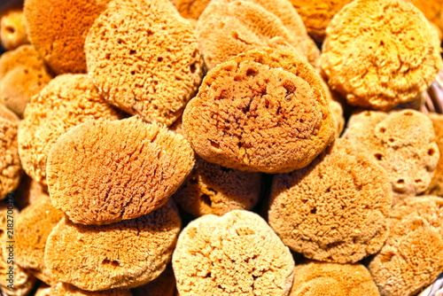 The Greek island of Symi is famous for the fishing and sale of sea sponges used in showers.