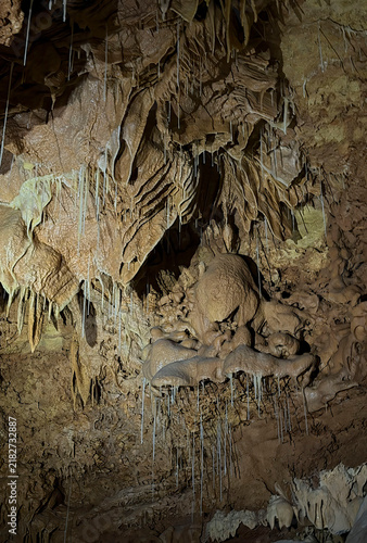 Natural Bridge Caverns in Texas