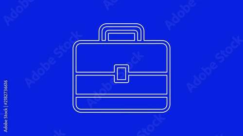 Office Web Icons Animation Set – Business Workplace, Company, Communication and Corporate Animated Icons