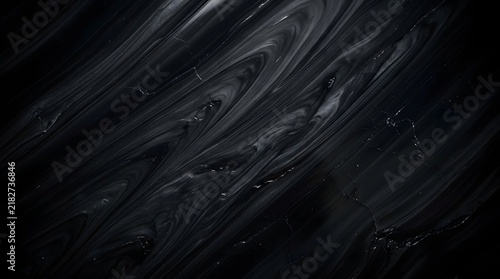 Abstract dark fluid waves create a stunning midnight obsidian 4k wallpaper featuring elegant flowing liquid textures for modern digital backgrounds