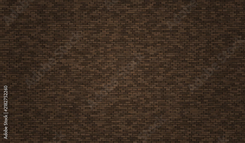 Fotografía Classic warm brown brick wall texture offering a rustic architectural background suitable for digital rendering cozy interior layouts or web design