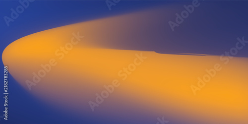 Abstract blue and yellow background for text and message design.