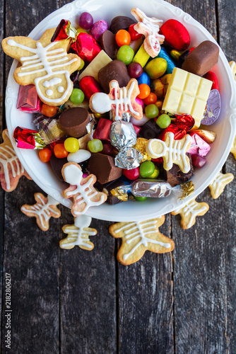 Trick or Treat - Halloween Jack o Lantern candy bowl	