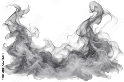 Realistic White Smoke and Fog Effect Isolated PNG Overlay