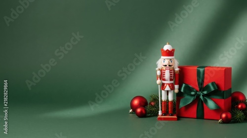 christmas candle and decorations