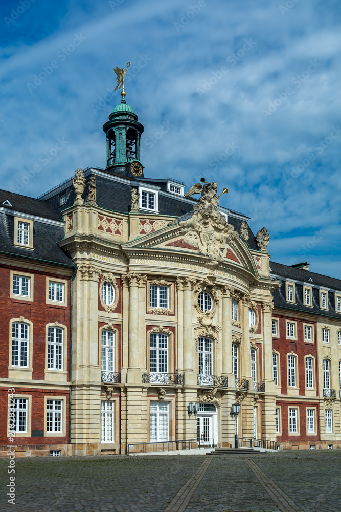 Obraz premium Munster Residence Palace and University Main Building