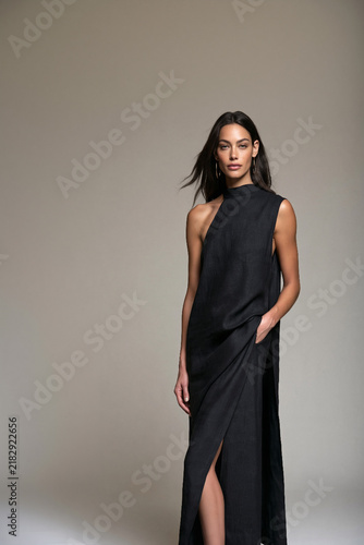 contemporary european woman in premium womenswear