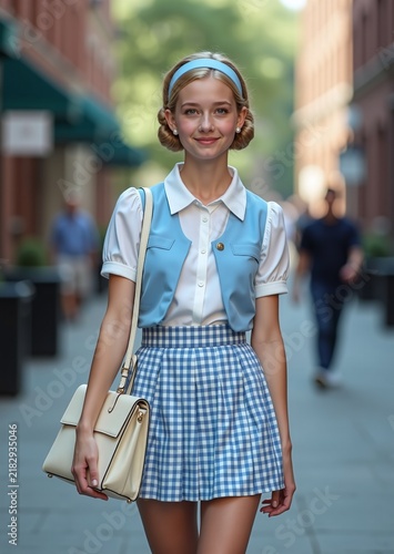 Retro Style Portrait