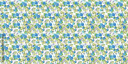 simple floral pattern with small flowers