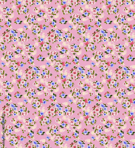 simple floral pattern with small flowers

