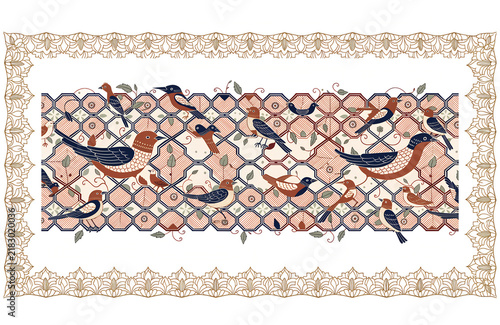 Intricate Traditional Decorative Pattern – Elegant Cultural Ornament Design