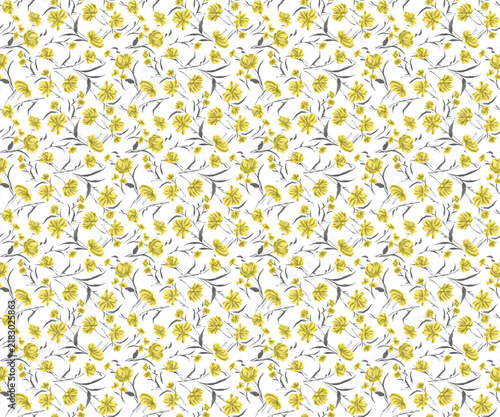 simple floral pattern with small flowers

