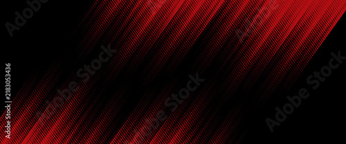 Halftone dots red and blue color pattern gradient grunge texture background. Dot pop art comic sport style vector illustration. modern background