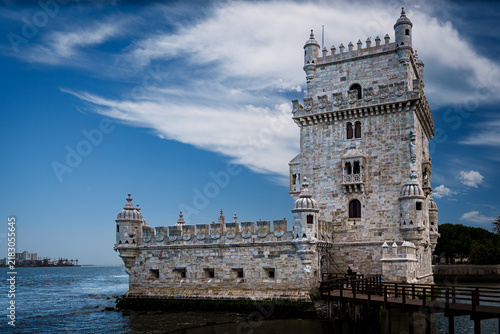 Фотография Belem Tower on the Tagus River in Lisbon Portugal