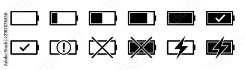 Minimalist Battery Icon Pack