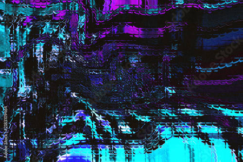 Abstract Dark Blue and Purple Swirling Motion Background