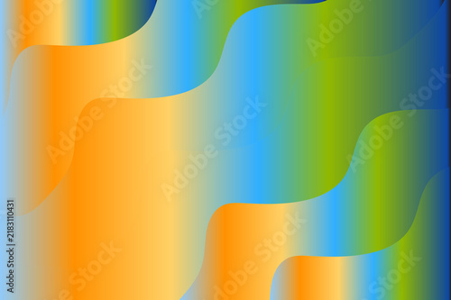 Abstract wave pattern with gradient colors and flowing shapes