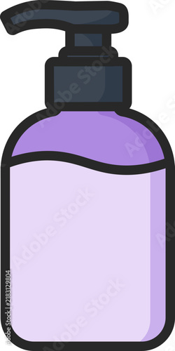 Soap Dispenser Filled Line Icon