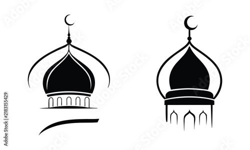 Traditional Mosque Dome Design.