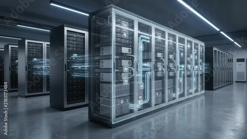 Digital Twin of AI Data Center With Real Time Infrastructure Monitoring
