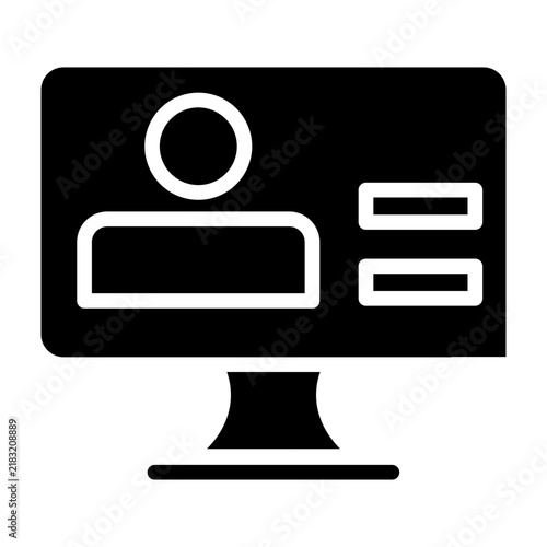 Quality Metrics Vector Glyph Icon Design