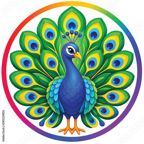 peacock feathers