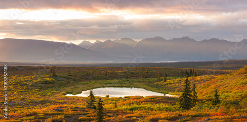Obraz na płótnie Autumn in Alaska