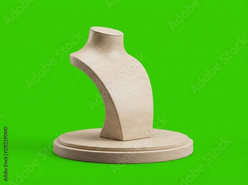 Luxury 3D Jewelry Display Stand for Product Advertising