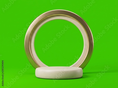 Luxury 3D Product Display Halo Frame