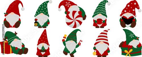 Christmas Gnome Ilustration
