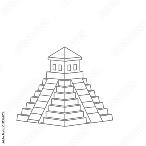 Step pyramid illustration