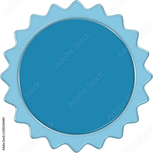 emblem pin element design in a modern glass style