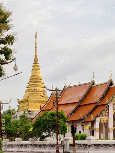 Nan temple, Nan province, Thailand
