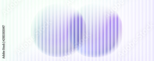 Abstract Background with Ripple Glass Effect. Smooth fluted lines and color gradient circles. Blurred round shapes for modern creative graphic design. Vector illustration.