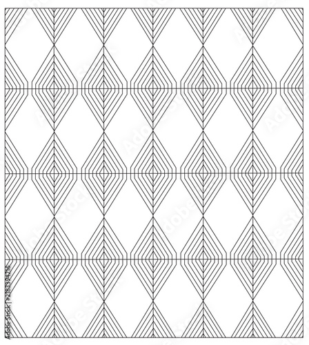 geometric diamond pattern background with linear rhombic grid motif
