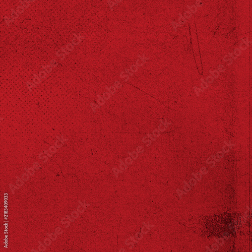 фотографія Grungy textured red background with scratched, distressed finish