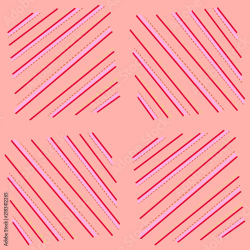 Abstract Diagonal Stripe Seamless Pattern